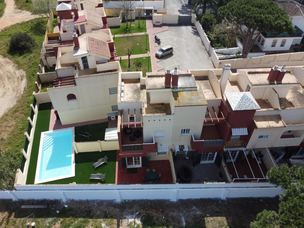 Willa Casa Piscina Playa Barrosa Delfin 7 Chiclana de la Frontera Zewnętrze zdjęcie